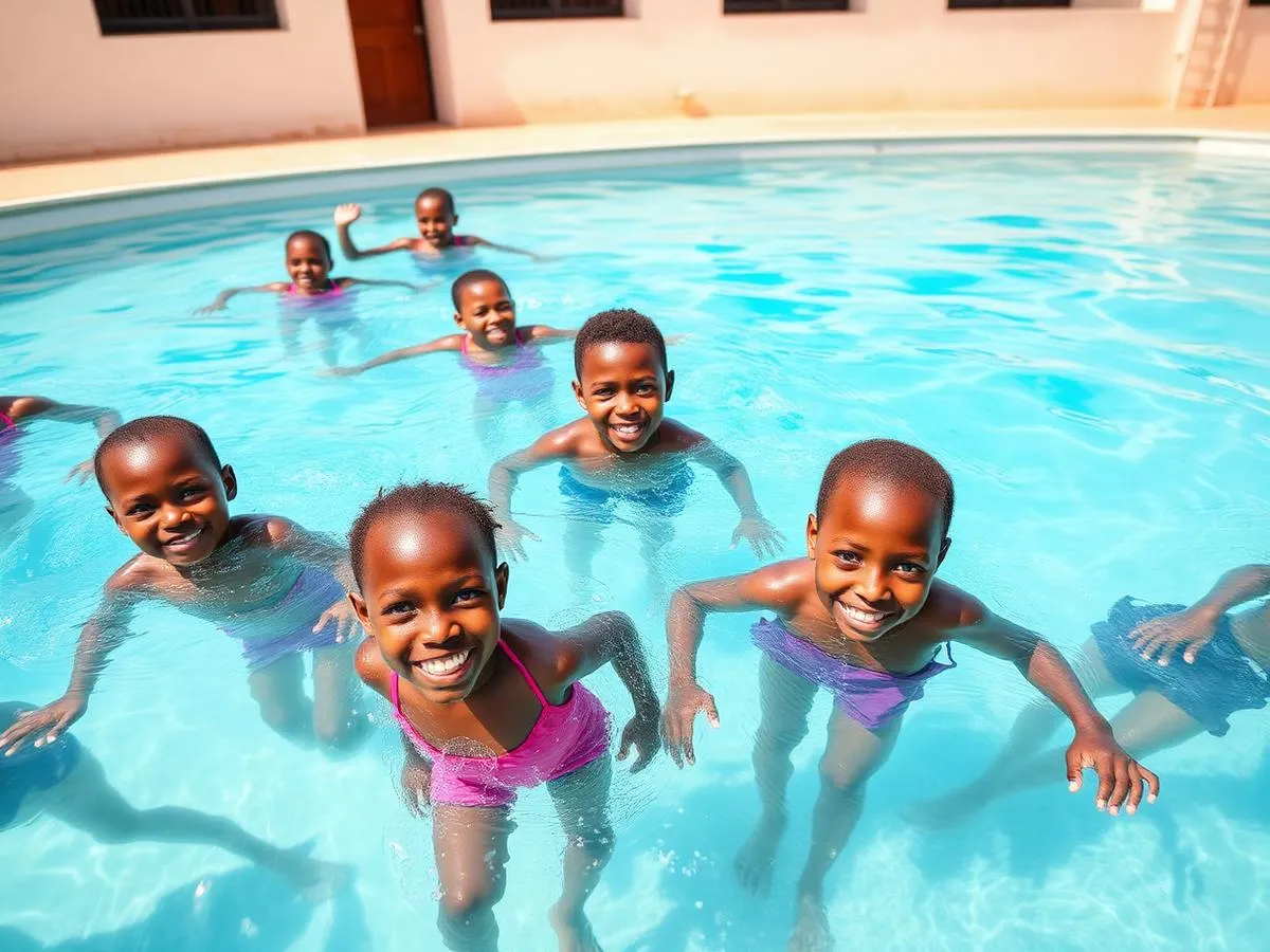 Swimming at Key Special Academy